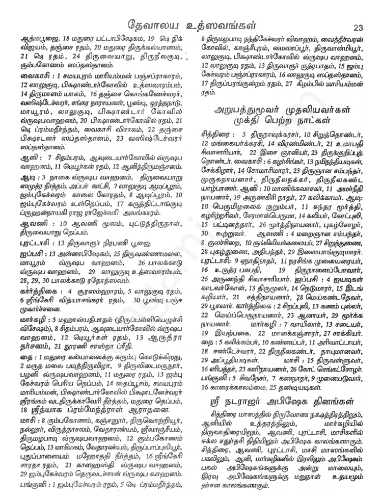 Panchangam